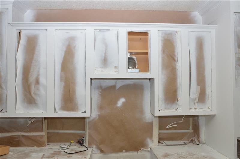 Refresh your kitchen with professional kitchen cabinet painting from GF Painting Services. Get a smooth, durable finish that transforms your space.